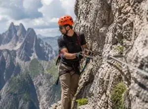 Kurs via ferrata w Ardenach